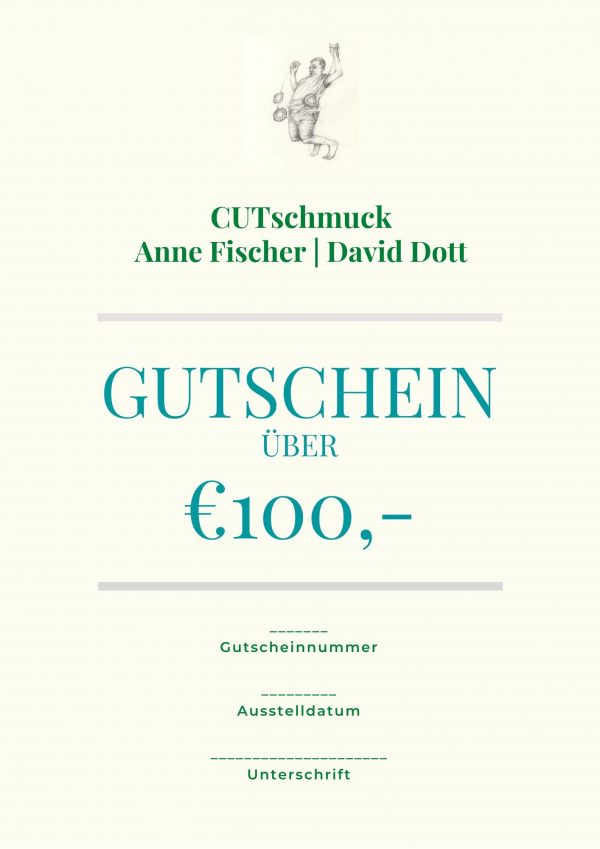 Gutschein von Cutschmuck, Anne Fischer und David Dott